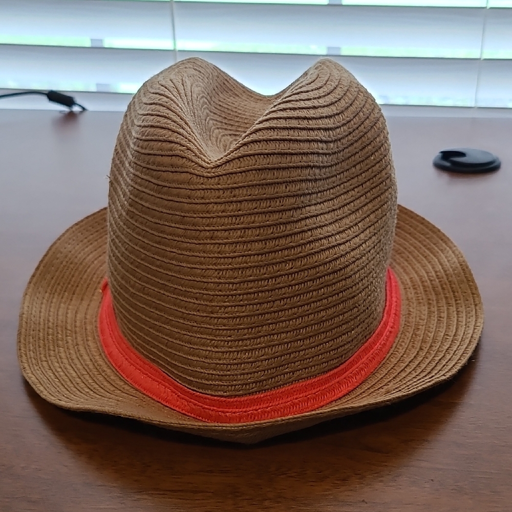 Tan beach hat